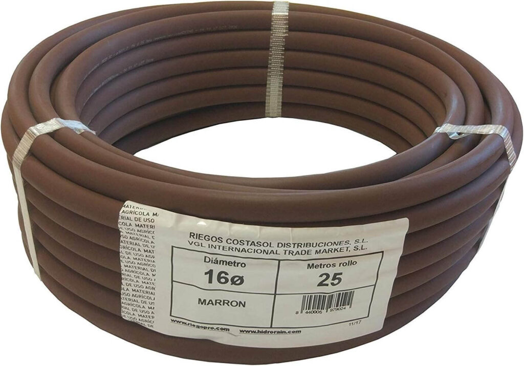 tubo de riego de 16mm